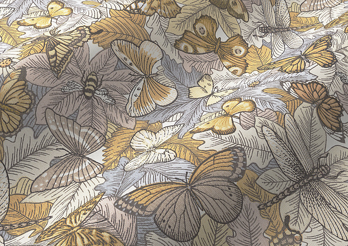 Botanist, Ochre - Roman Blind - Image 4